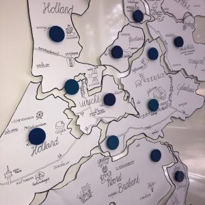 Provincie poster leeg