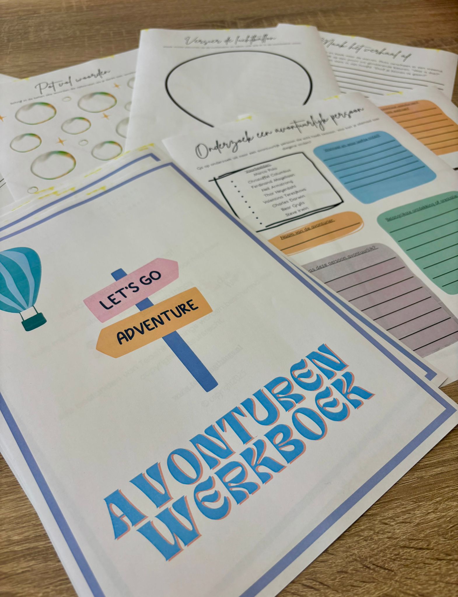 Werkboekje 'Vol Avontuur' Kinderboekenweek - Afbeelding 3