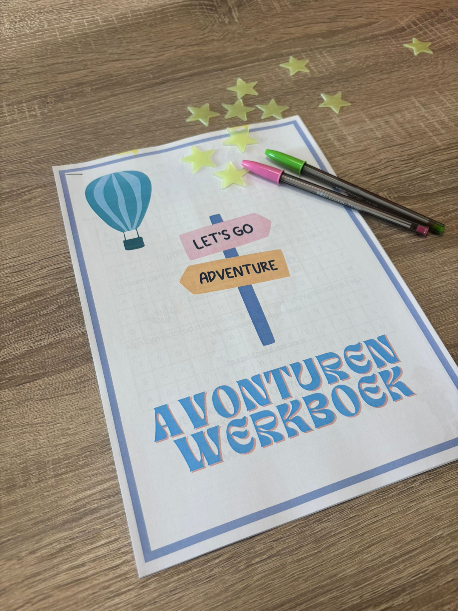 Werkboekje 'Vol Avontuur' Kinderboekenweek